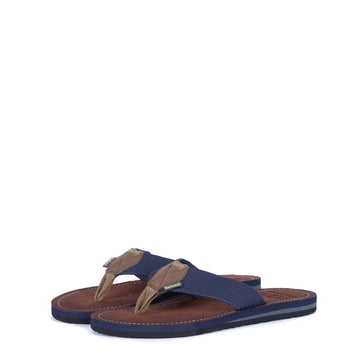 Barbour Toeman Beach Sandal Navy - Parasol Store