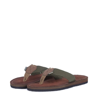 Barbour Toeman Beach Sandal Olive - Parasol Store