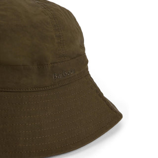 Barbour Transport 6 Panel Bucket Hat Duksy Green - Parasol Store