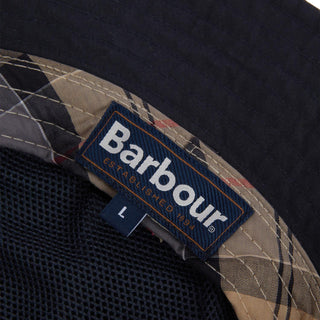 Barbour Transport Bucket Hat Navy - Parasol Store