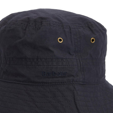 Barbour Transport Bucket Hat Navy - Parasol Store