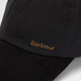 Barbour Transport Cap Black - Parasol Store