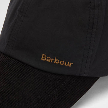 Barbour Transport Cap Black - Parasol Store