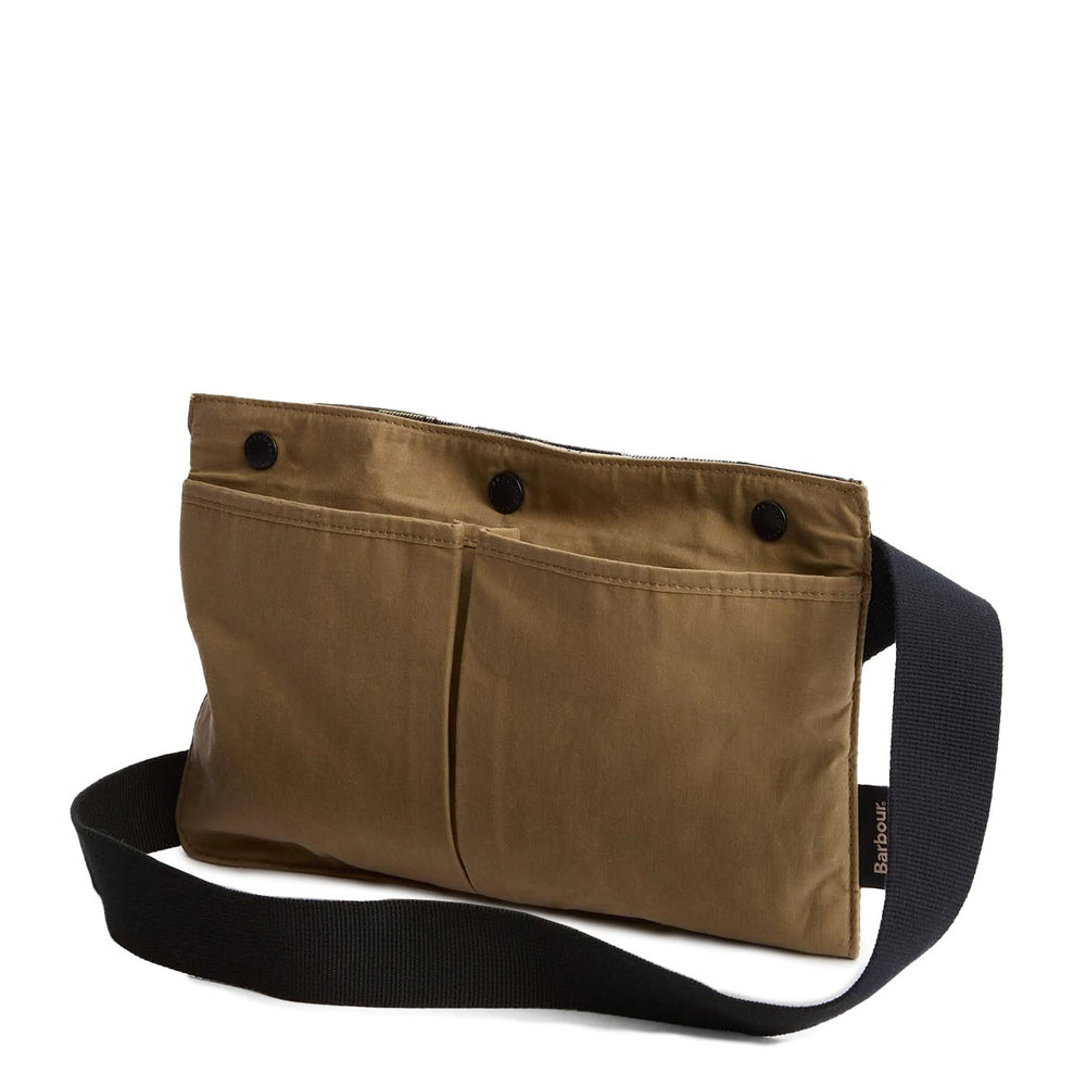 Barbour Transport Sacoche Crossbody Bag Golden Khaki - Parasol Store