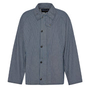 Barbour Transport Stripe Casual Jacket Indigo Stripe - Parasol Store