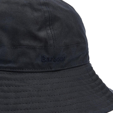 Barbour Transport Waxed Hat Navy