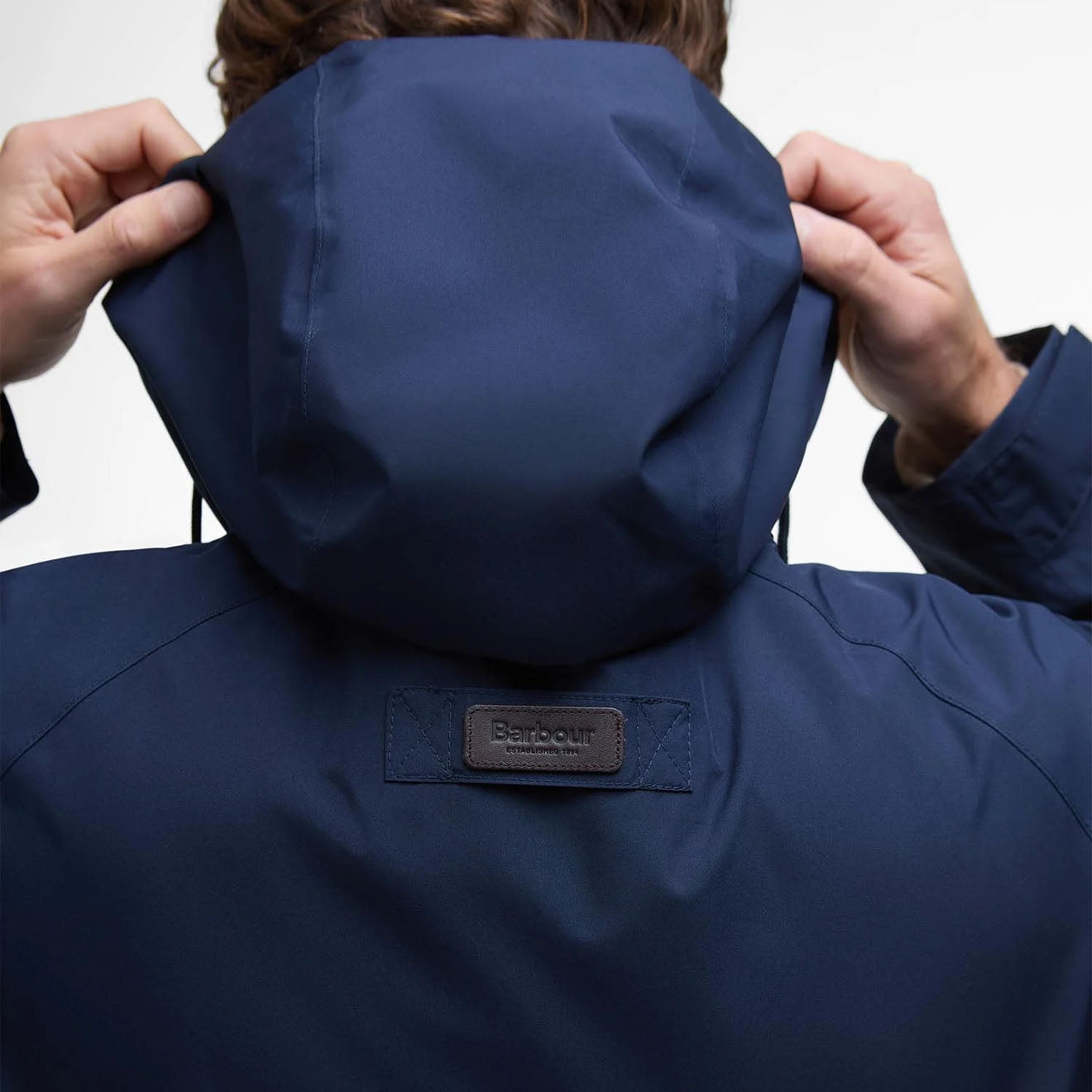 Barbour Trover Waterproof Jacket Navy - Parasol Store