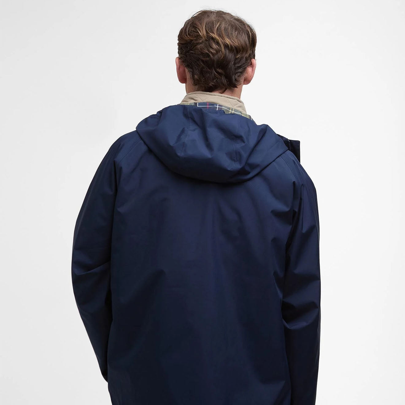 Barbour Trover Waterproof Jacket Navy - Parasol Store