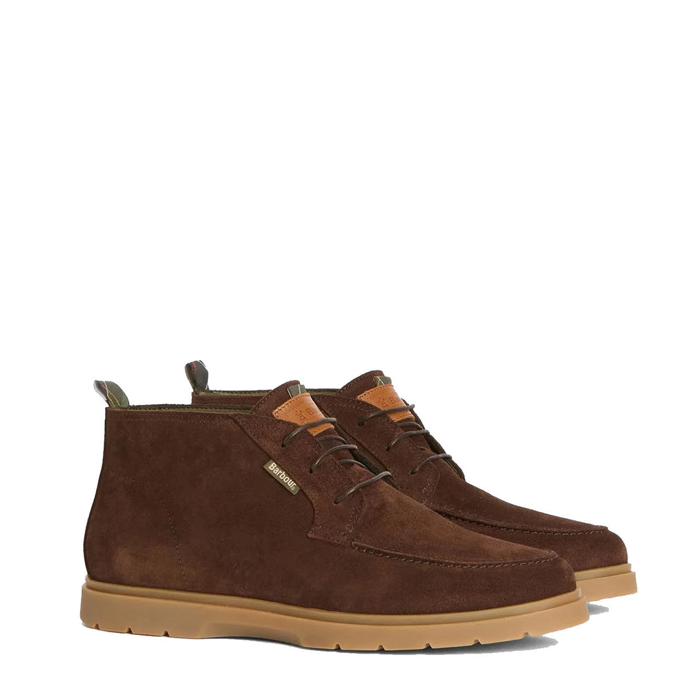 Barbour Tucker Chukka Boot Coffee Suede - Parasol Store
