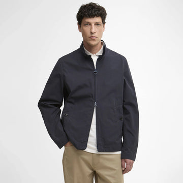 Barbour Tyneside Casual Jacket Navy - Parasol Store