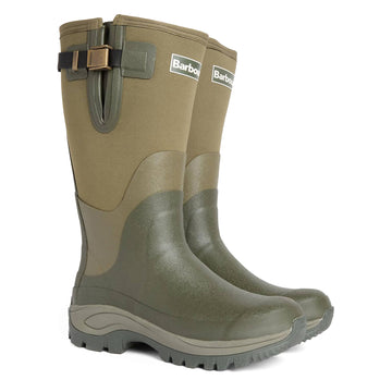 Barbour Tyneside Tall Wellington Olive