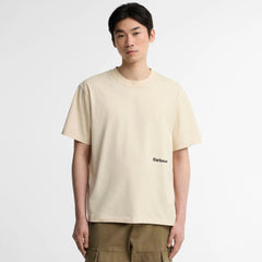 Barbour Ursula Oversized Graphic T-Shirt Fog