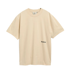 Barbour Ursula Oversized Graphic T-Shirt Fog