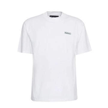 Barbour Walton Embroidered Fit T-Shirt White