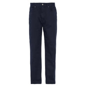 Barbour Washed Stretch Twill Regular Fit Trouser Dark Navy - Parasol Store