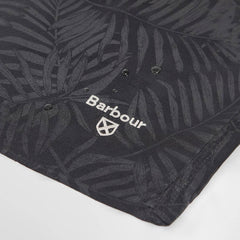 Barbour Water Reactive Leaf Print Swim Short Asphalt