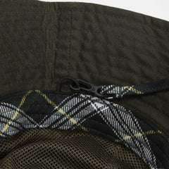 Barbour Spectator 6 Panel Bucket Hat Green