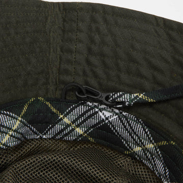 Barbour Spectator 6 Panel Bucket Hat Green