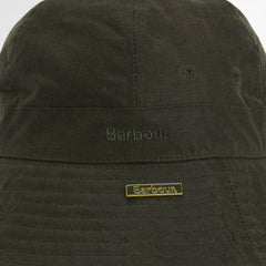 Barbour Spectator 6 Panel Bucket Hat Green