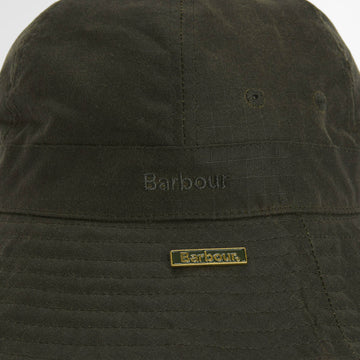 Barbour Spectator 6 Panel Bucket Hat Green