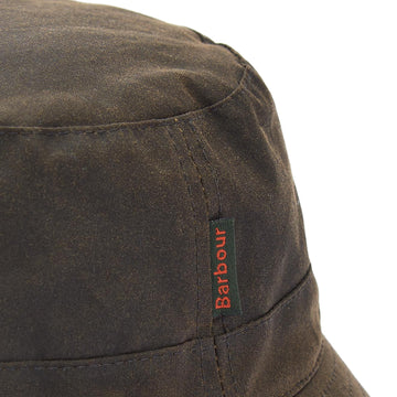Barbour Wax Bucket Hat Olive - Parasol Store