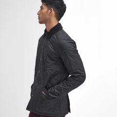 Barbour Heritage Liddesdale Quilt Jacket Black - Parasol Store