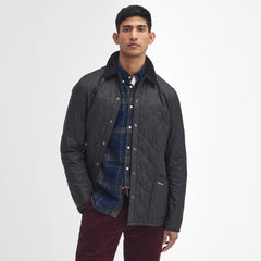 Barbour Heritage Liddesdale Quilt Jacket Black - Parasol Store