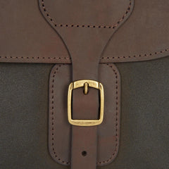 Barbour Wax Leather Briefcase Olive