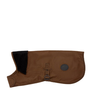 Barbour Waxed Dog Coat Tan