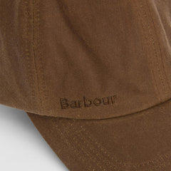 Barbour Waxed Sports Cap Tan - Parasol Store