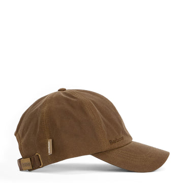 Barbour Waxed Sports Cap Tan