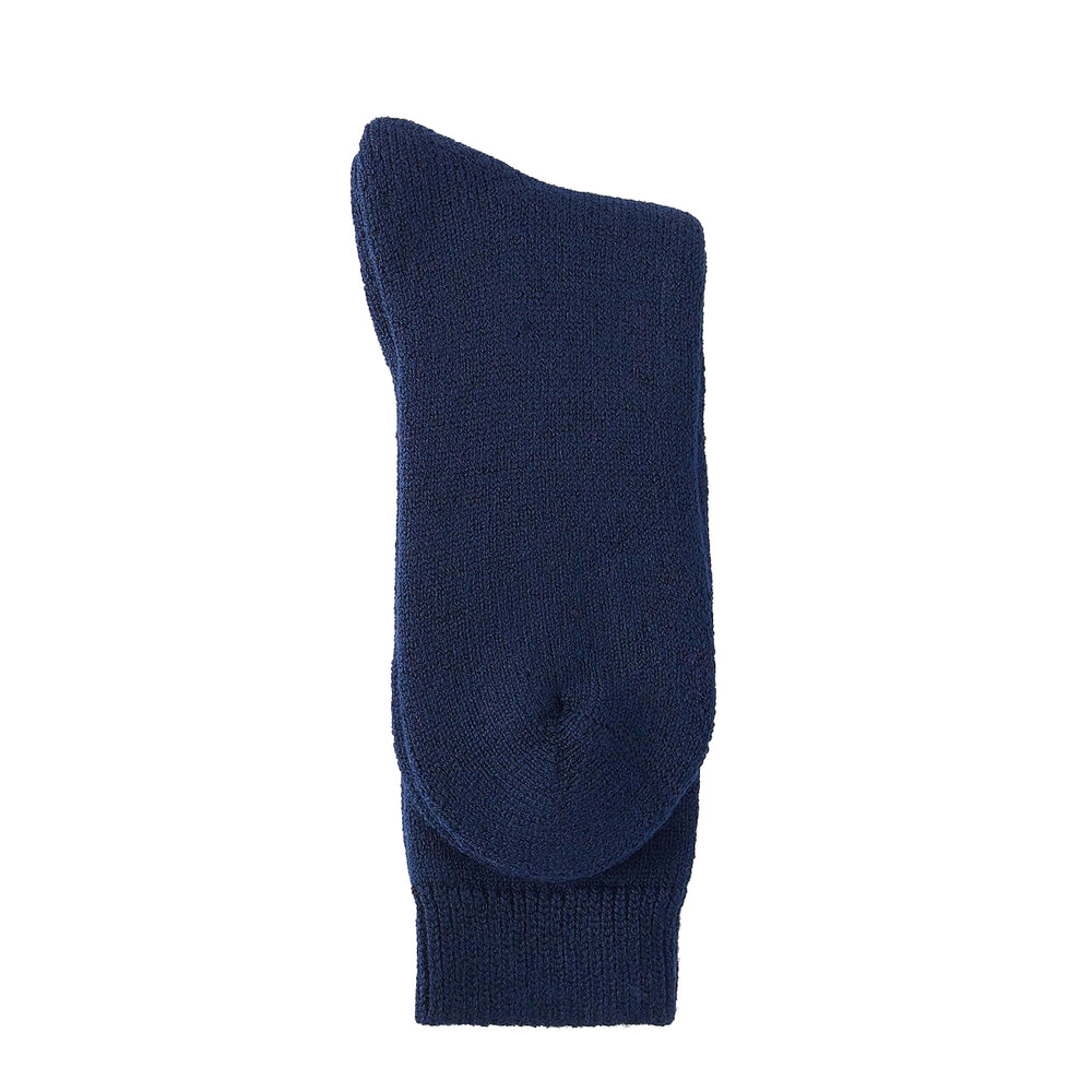 Barbour Wellington Calf Socks Navy - Parasol Store