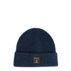 Barbour Westerdale Beanie & Scarf Gift Set Navy / Grey