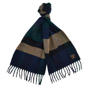 Barbour Westerdale Scarf Green Loch - Parasol Store