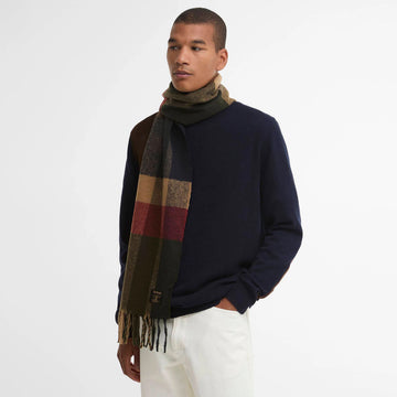 Barbour Westerdale Scarf Sage / Sandstone