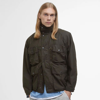 Barbour Westmorland Showerproof Jacket Pigment Green / Breen - Parasol Store