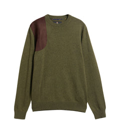 Barbour Whitworth Crewneck Sweater Sage