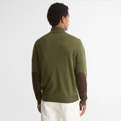 Barbour Whitworth Half Zip Sweater Sage
