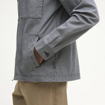 Barbour Willowburn Gingham Overshirt Navy