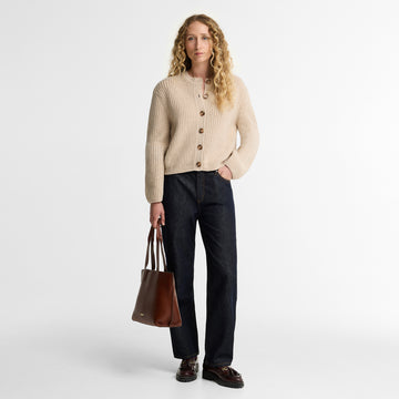 Barbour Womens Adalyn Knitted Cardigan Birch