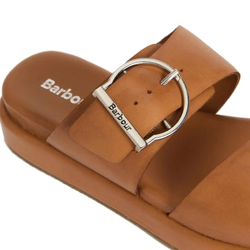 Barbour Womens Adele Sandal Tan - Parasol Store