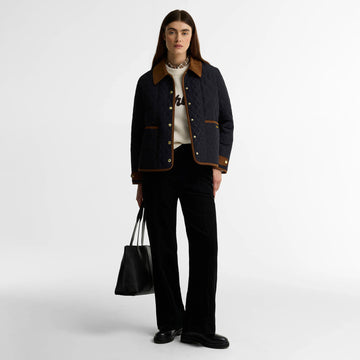 Barbour Womens Ainsdale Quilted Jacket Dark Navy / Ancient