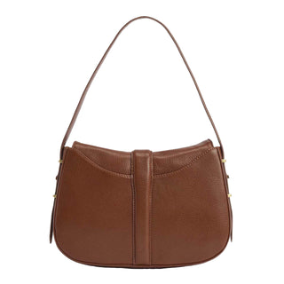 Barbour Womens Alder Leather Sling Bag Brown - Parasol Store