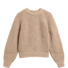 Barbour Womens Alderney Fleck Knitted Jumper Warm Trench