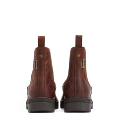 Barbour Womens Amble Chelsea Boots Mahogony/Choc Nubuck - Parasol Store