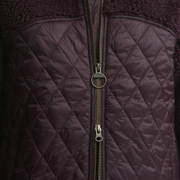 Barbour Womens Ami Casual Fleece Jacket Fig