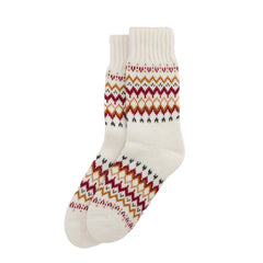 Barbour Womens Kingsford Fair Isle Sock Cloud - Parasol Store