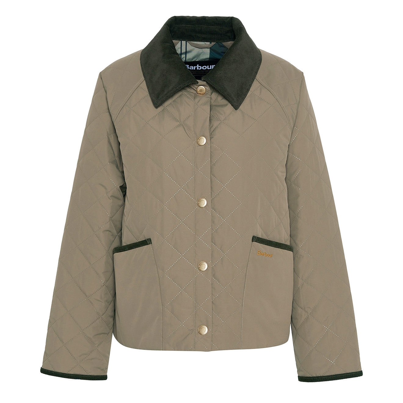 Barbour Womens Anise Quilt Dusky Green/Ancient - Parasol Store