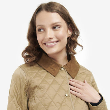 Barbour Womens Annandale Quilt Trench - Parasol Store