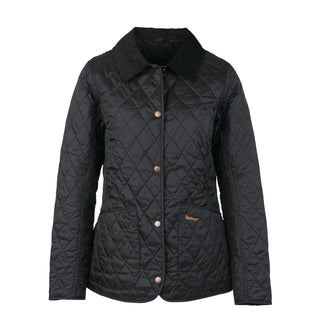 Barbour Womens Annandale Quilted Jacket Black - Parasol Store